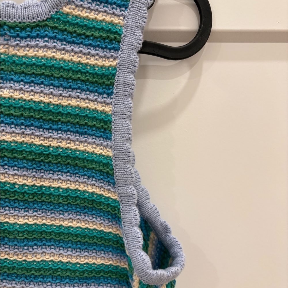 Zara Multicolor Striped Tank Top - Picture 4 of 5